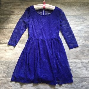 Royal Blue Baby Doll